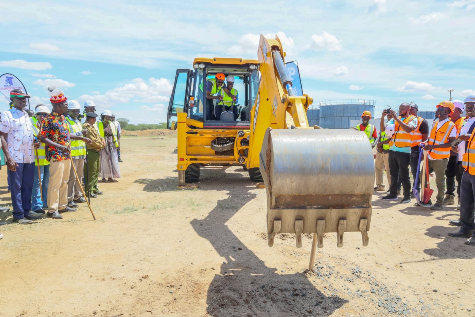 Ground Breaking Ceremony at Lokichar Oil